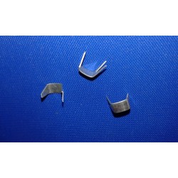 Zip top stop No10 stainless steel.